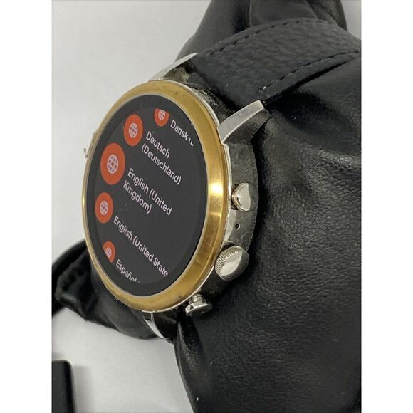 Fossil Gen 4 Authentic Digital Dial Smart Watch Custom Band FTW6016 CR707 - Picture 4 of 12